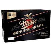 18B MILLER GENUINE DRAFT MOLSON - 18PK
