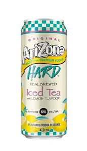 Arizona - 1C ARIZONA HARD LEMON ICED TEA MOLSON - 473ML