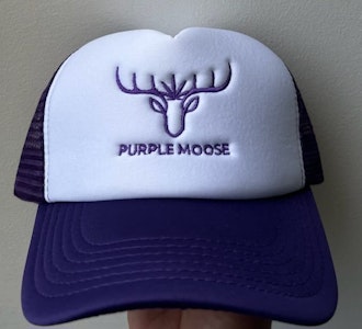 Purple Moose  - Purple/White