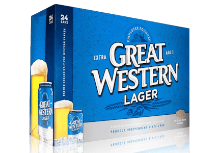 GREAT WESTERN - 24C GREAT WESTERN LAGER - 24PK