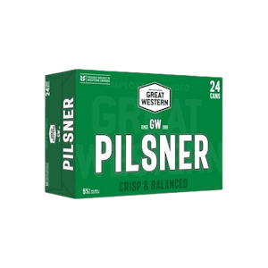 Great Western - PRE - PACKED 24C GREAT WESTERN PILSNER - 24x355ml