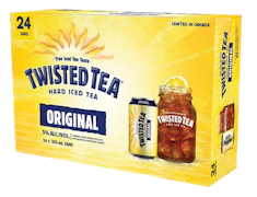 24C TWISTED TEA ORIGINAL HARD ICED TEA 24x355ml - 24PK