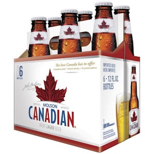 Molson - 6B CANADIAN MOLSON - 6PK