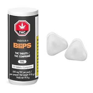 Indiva - 1:2 CBG/THC Blips 20x0.4g Tablets - Indiva