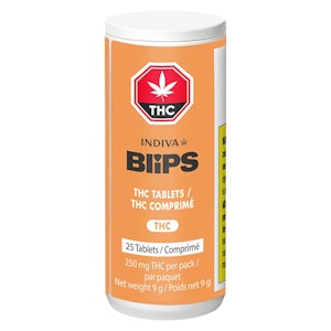 Indiva - 1:1 CBD/THC Blips 20x0.4g Tablets - Indiva