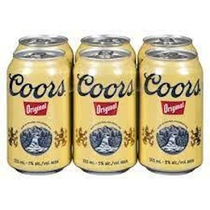 Coors - 6C COORS ORIGINAL MOLSON - 6PK