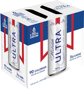 Michelob - 6C MICHELOB ULTRA LABATT 6x355ml - 6PK