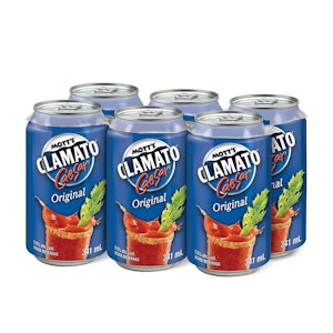 Mott's Clamato - Mott's Clamato Caesar Original 6 pack 341ml