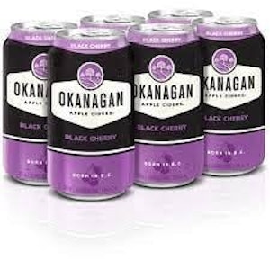 Okanagan - 6C OKANAGAN BLACK CHERRY LABATT - 6PK