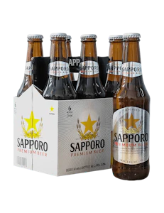 SLEEMAN BREWING & MALTING CO - Sapporo 6 pack 473ml