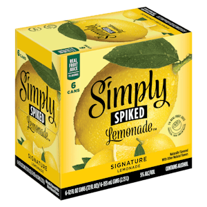 Simply Spiked - 6C SIMPLY SPIKED LEMONADE (SPT) MOLSON - 6PK