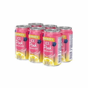 Smirnoff - 6C SMIRNOFF ICE PINK LEMONADE - ea