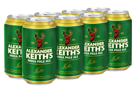 8C ALEXANDER KEITHS IPA LABATT - 8PK