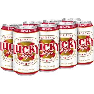 Labatt - PRE - PACKED 8C LUCKY LABATT - 8PK