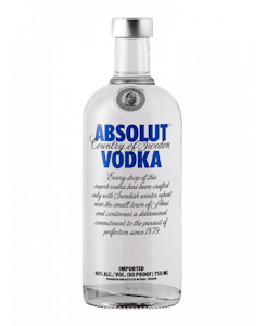 Absolut - ABSOLUT BLUE VODKA - 750ML