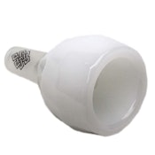 Bowl- Glass Karma 14mm Round Diamond White
