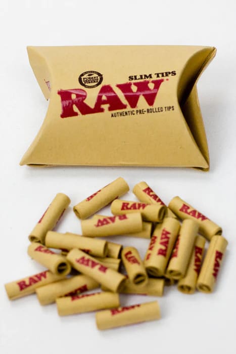 Raw Rolling paper pre-rolled Slim filter tips