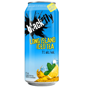 Black - BLACK FLY LONG ISLAND ICED TEA - 473ML