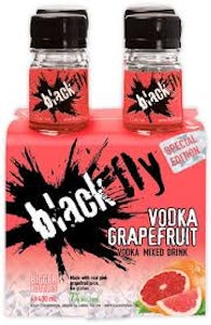 Black - BLACK FLY VODKA GRAPEFRUIT - 4PK