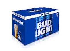 PRE - PACKED 36C BUD LIGHT 355ML 36DS CAN - 36PK