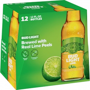 Bud Light - BUD LIGHT LIME LABATT 341ML 12SB BTL - 12B