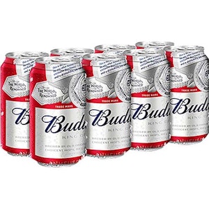 Budweiser - PRE-PACKED 8C BUDWEISER 8X355ML