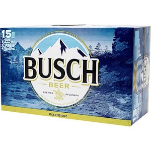 Busch - PRE - PACKED BUSCH LAGER 355ML 15UC CAN - 15PK