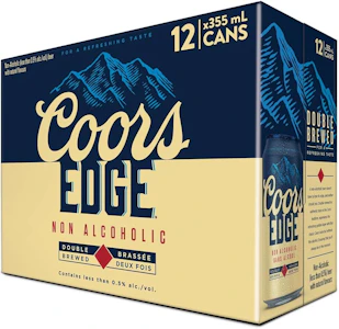 Coors - COORS EDGE 0.5 355ML 12UC CAN * - 12PK