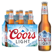 COORS LIGHT 341ML 6SB BTL - 6B