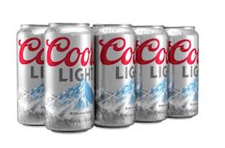 Coors - PRE - PACKED COORS LIGHT 355ML- 8PK