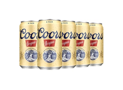 Coors - PRE - PACKED COORS ORIGINAL 355ML 8UC CAN 100CV - 8PK