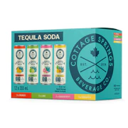 COTTAGE SPRINGS TEQUILA SODA MIXER PACK - 12PK