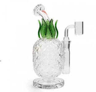 Red Eye Glass - Red Eye 8.5" Green Pineapple Concentrate Rig