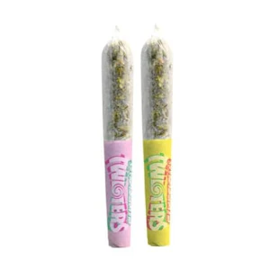 Rizzlers - Twisters Tropicoco & Watermelon 2pk Infused JOINTS .5g