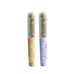 Rizzlers - Twisters Blud Orange & Berry Drip 2pk Infused JOINTS .5g