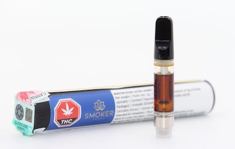 Smoker Farms - 1g  Master Kush Ultra Honey Oil Vape Cart