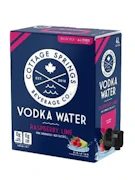 COTTAGE SPRINGS VODKA WATER RASPBERRY - 4L