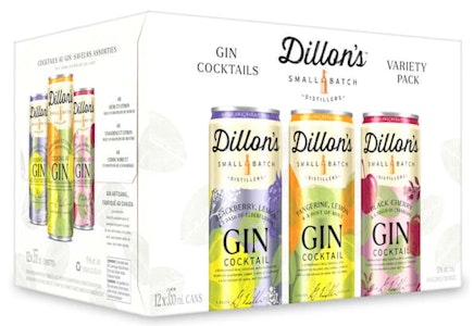 DILLONS GIN - DILLONS GIN COCKTAILS VARIETY PACK - 12PK