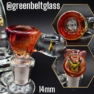 Greenbelt Glass - 14mm #2 Pikachu