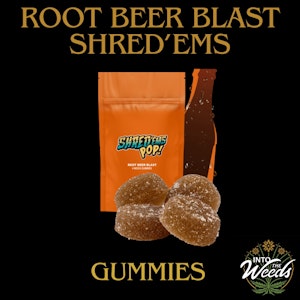 SHRED - Root Beer Blast Gummies - 4 x 2.5