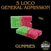 5 Loco THC Soft Chew (1:0) 2 x 5mg