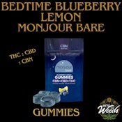 CBN Bedtime Blueberry Lemon Gummies - 4 x 20mg