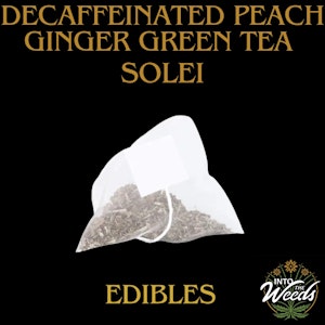 Solei  - Decaffeinated Peach Ginger Green Tea - 5 x 20mg