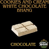 THC Cookies and Cream White Chocolate 1 x 10mg