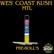 Wes' Coast Kush PR - 3 x 0.5g