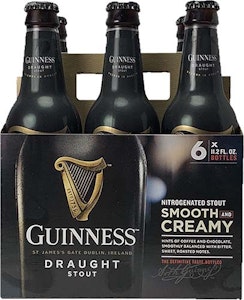 GUINNESS - GUINNESS EXTRA STOUT 330ML 6EB BTL - 6B