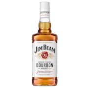 JIM BEAM WHITE LABEL BOURBON - 750ML