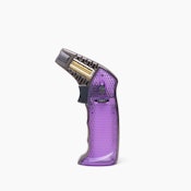 Special Blue Full Metal Torch w/ Matching Tin Carrying Case - Atomic Purple