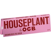 ROLLING PAPERS HOUSEPLANT BY OCB BROWN RICE 1.25