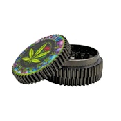Glitter Bud Leaf 55mm 3-Pc Grinder